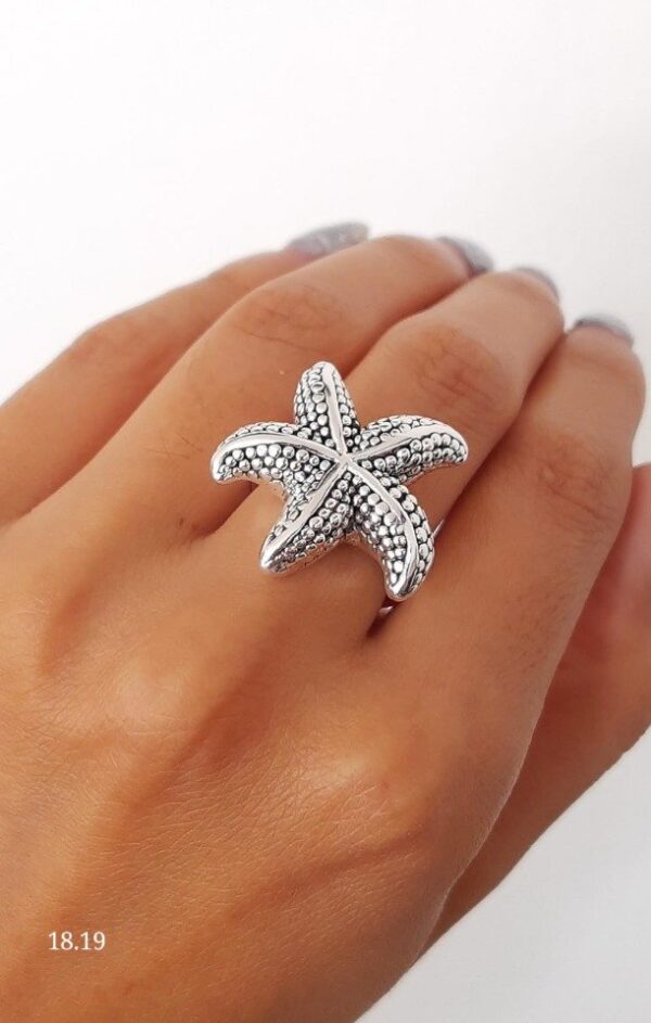 Anillo estrella de mar inflada