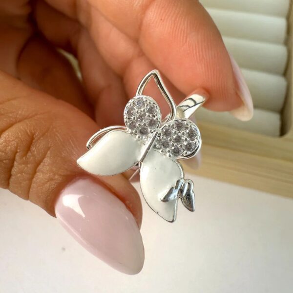 Anillo tabita mariposa giratoria