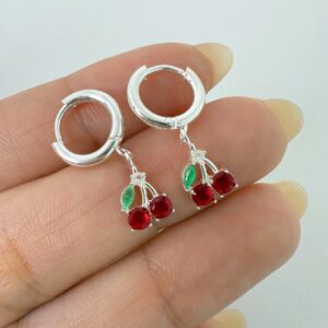 Argollas clasicas +cerezas