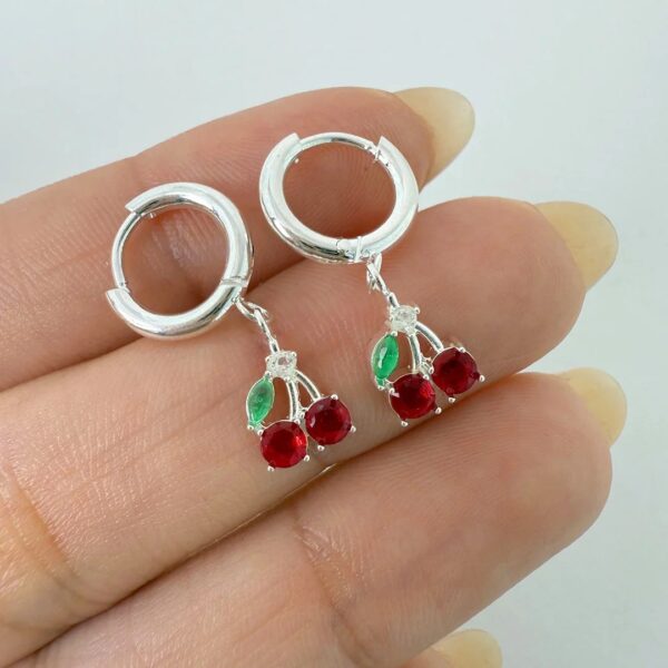 Argollas clasicas +cerezas