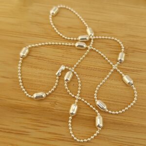 Cadenas bolitas+ cuentas