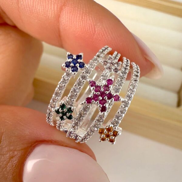 Anillo vives- colorido t/17-18