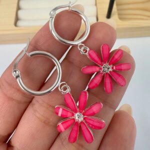 Argollita erine- fucsia