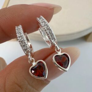 Argollas momi- naranja / rojizo