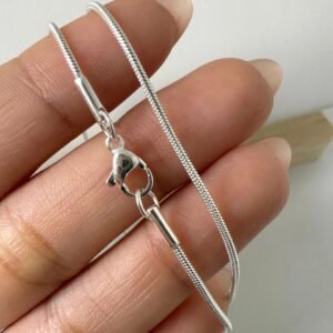 Cadena cola de raton gruesa 1mm