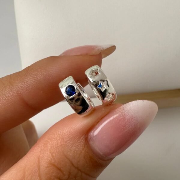 Argolla Mery _ azul