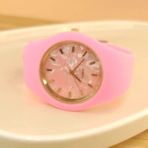 RELOJ HADLEY - ROSADO FLUOR DIAL NACARADO